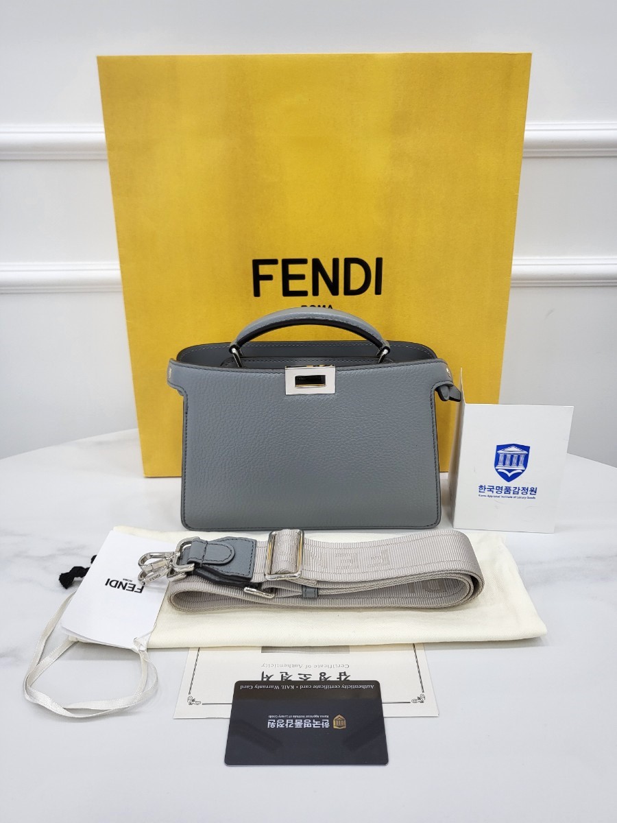 [미다스] 펜디 피카부 아이씨유 엑스 크로스백 그레이 7VA582