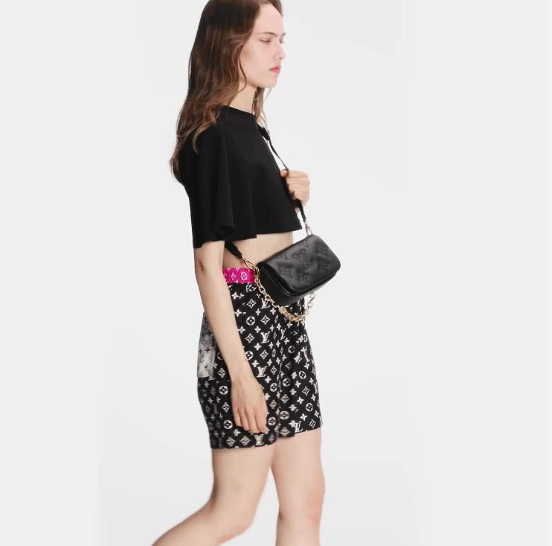 [미다스] 루이비통 버블그램 월렛 온 스트랩 숄더백 M81398