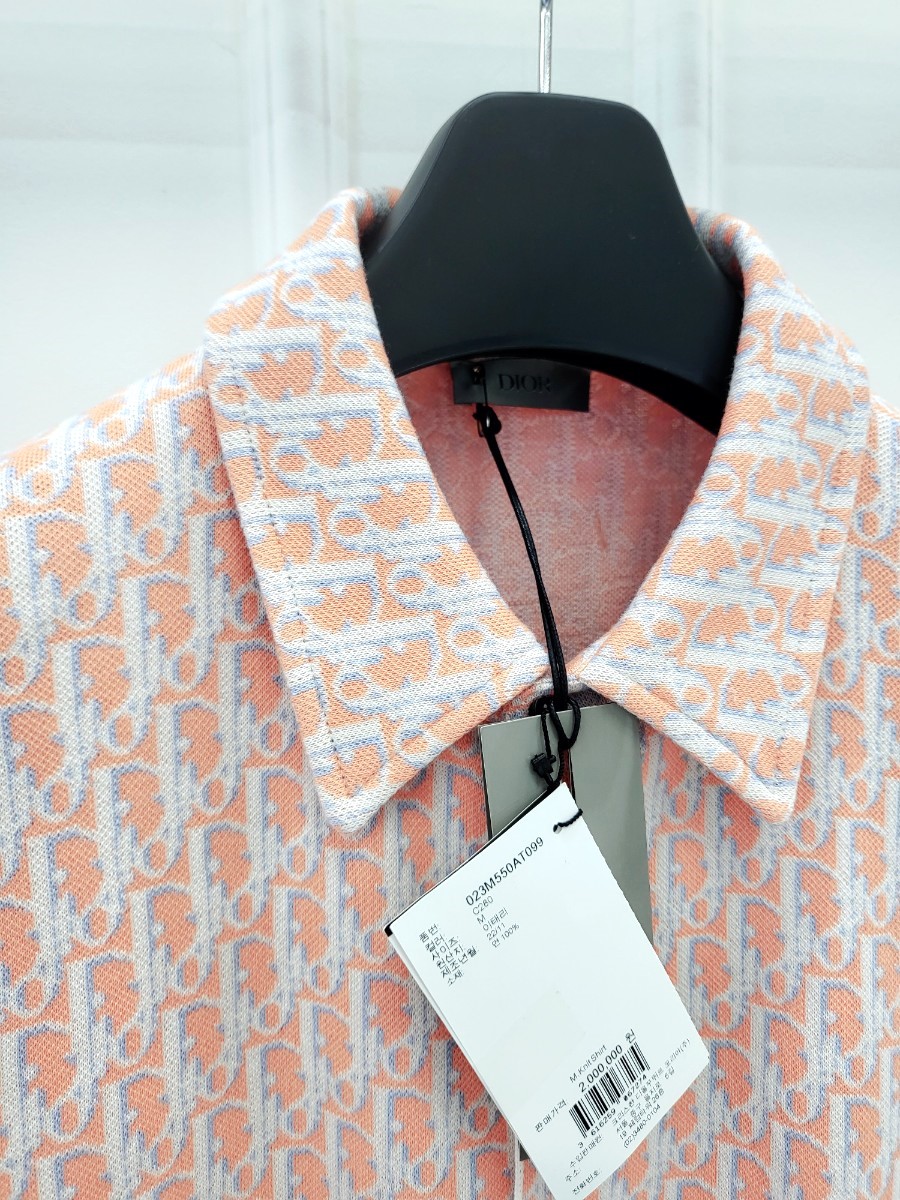 [미다스] 디올 오블리크 니트 셔츠 023M550AT099 M