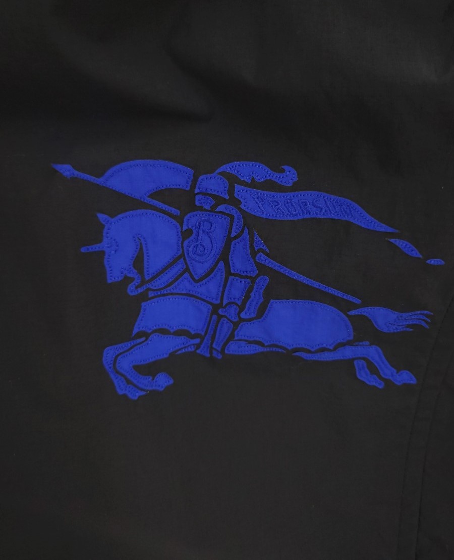 [미다스] 버버리 EKD 자수 후드 집업 라이트웨이크 자켓 M 8081886