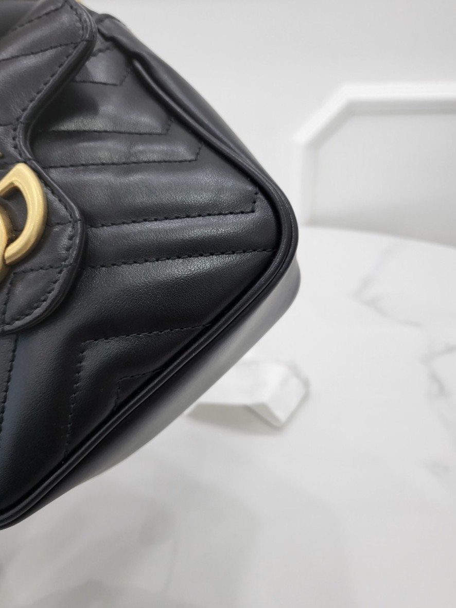 [미다스] 구찌 GG 마몽 미니 버킷 숄더백 746433 새상품