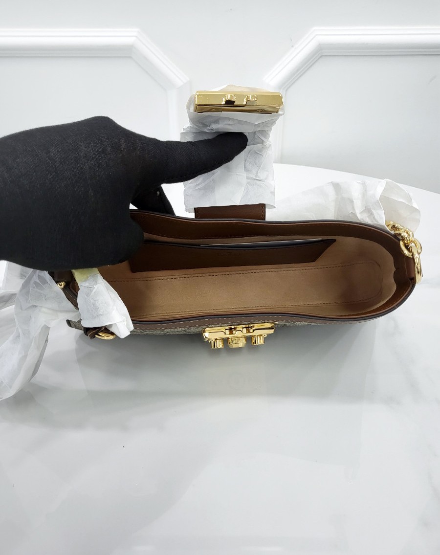 [미다스] 구찌 GG 수프림 패들락 스몰 숄더백 811705 새상품