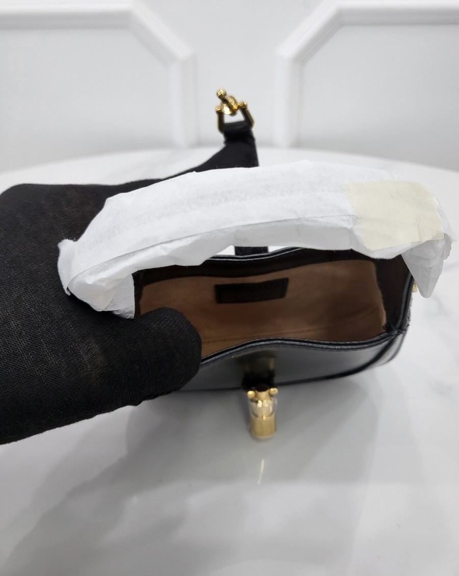 [미다스] 구찌 재키 1961 나노백 블랙 760249 새상품