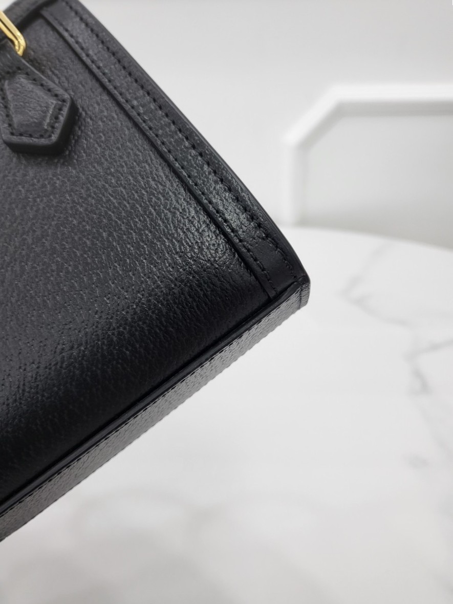 [미다스] 구찌 다이애나 나노 블랙 토트백 760251 새상품