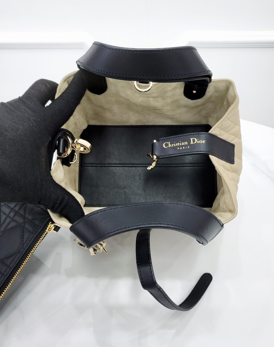 [미다스] 디올 뚜주흐 스몰 블랙 로프 베이지 M2822OSIY_M963