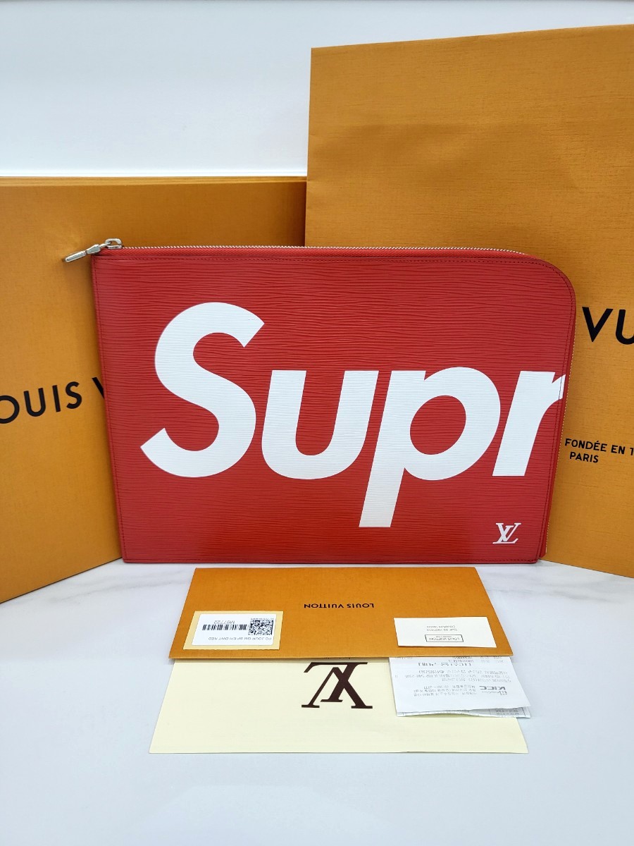 [미다스] 루이비통 슈프림 포쉐트 주르 클러치백 M67722