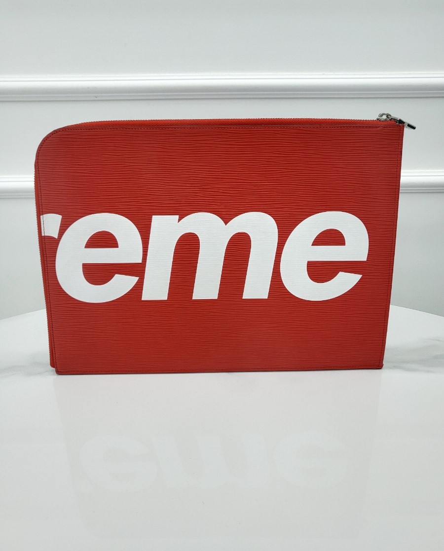 [미다스] 루이비통 슈프림 포쉐트 주르 클러치백 M67722