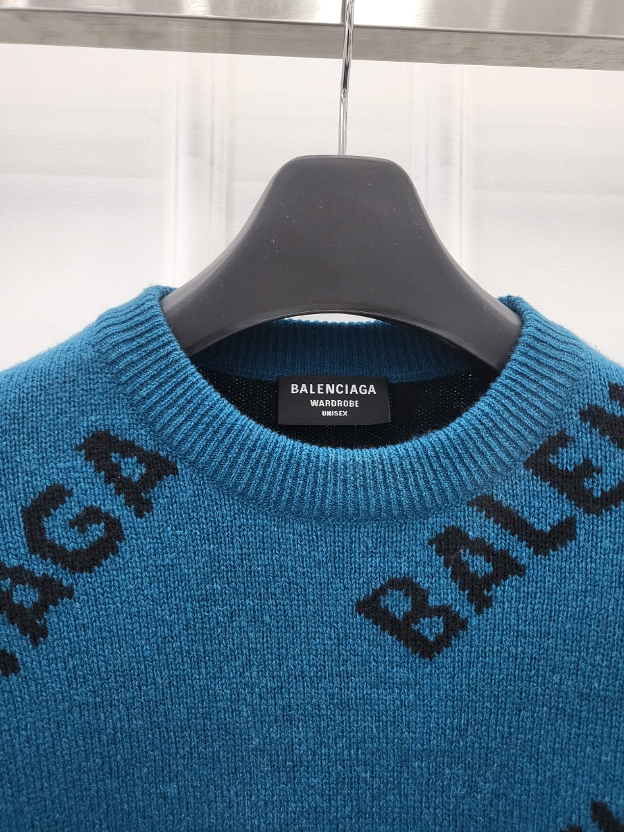 [미다스] 발렌시아가 멀티로고 오버핏 스웨터 M 657400