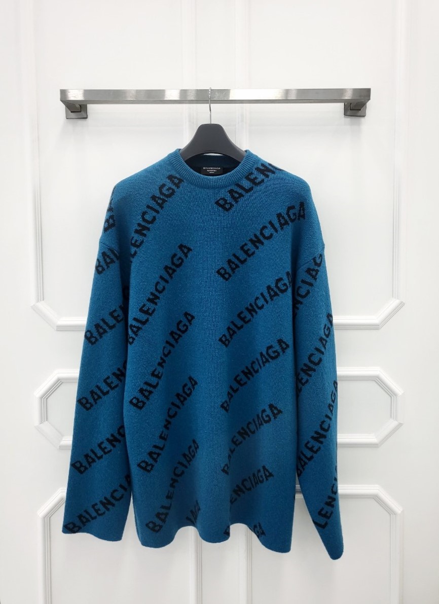 [미다스] 발렌시아가 멀티로고 오버핏 스웨터 M 657400