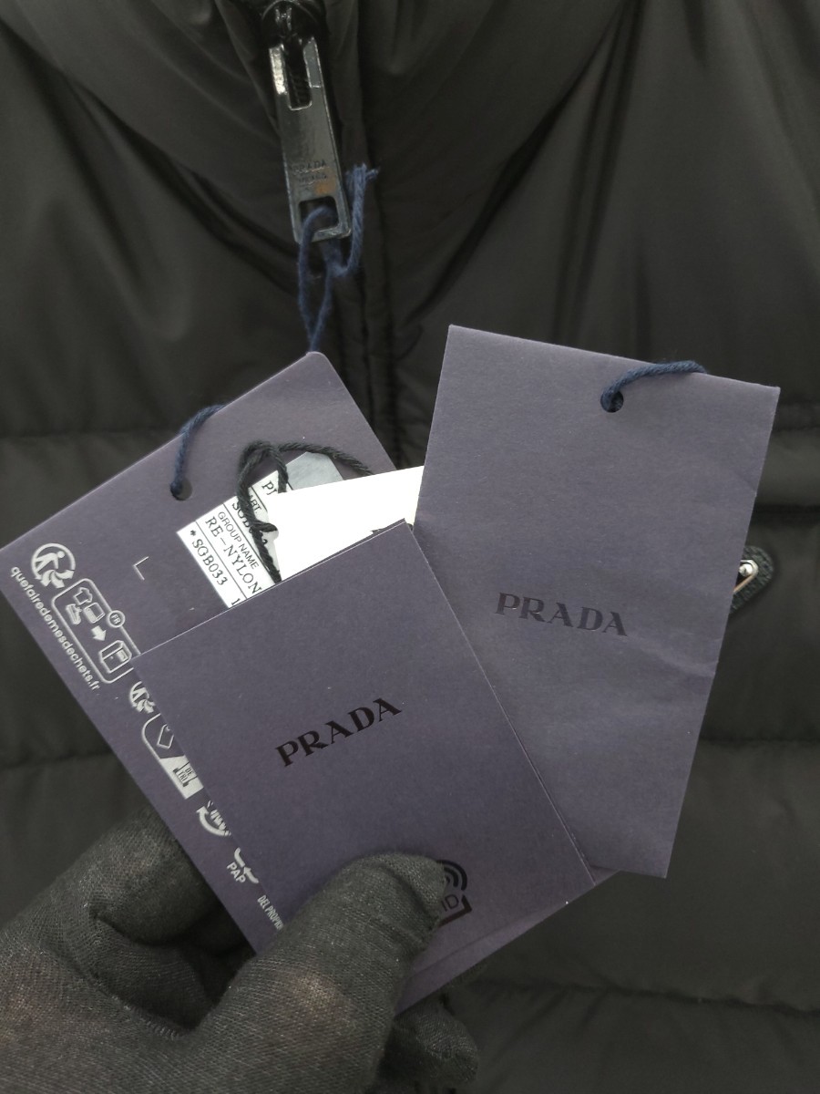 [미다스] 프라다 삼각로고 리나일론 패딩 다운 조끼 SGB033 46