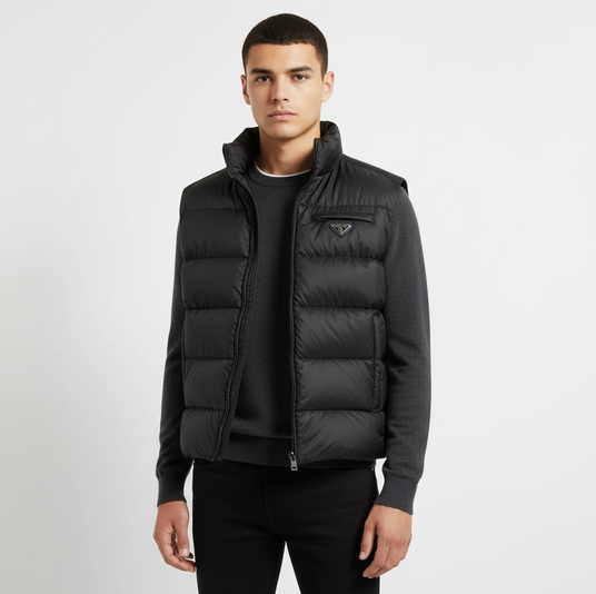 [미다스] 프라다 삼각로고 리나일론 패딩 다운 조끼 SGB033 46