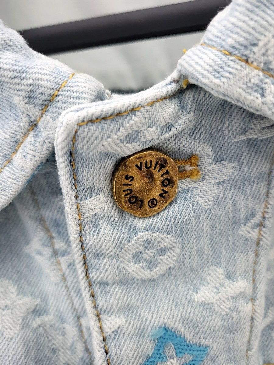[미다스] 루이비통 타일러 모노그램 데님자켓 58 1AFPTF