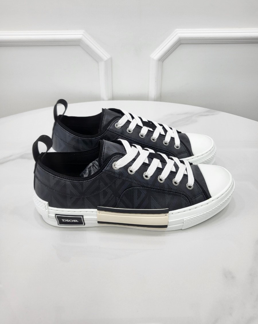 [미다스] 디올 B23 로우탑 스니커즈 블랙 40 3SN249ZPP_H900
