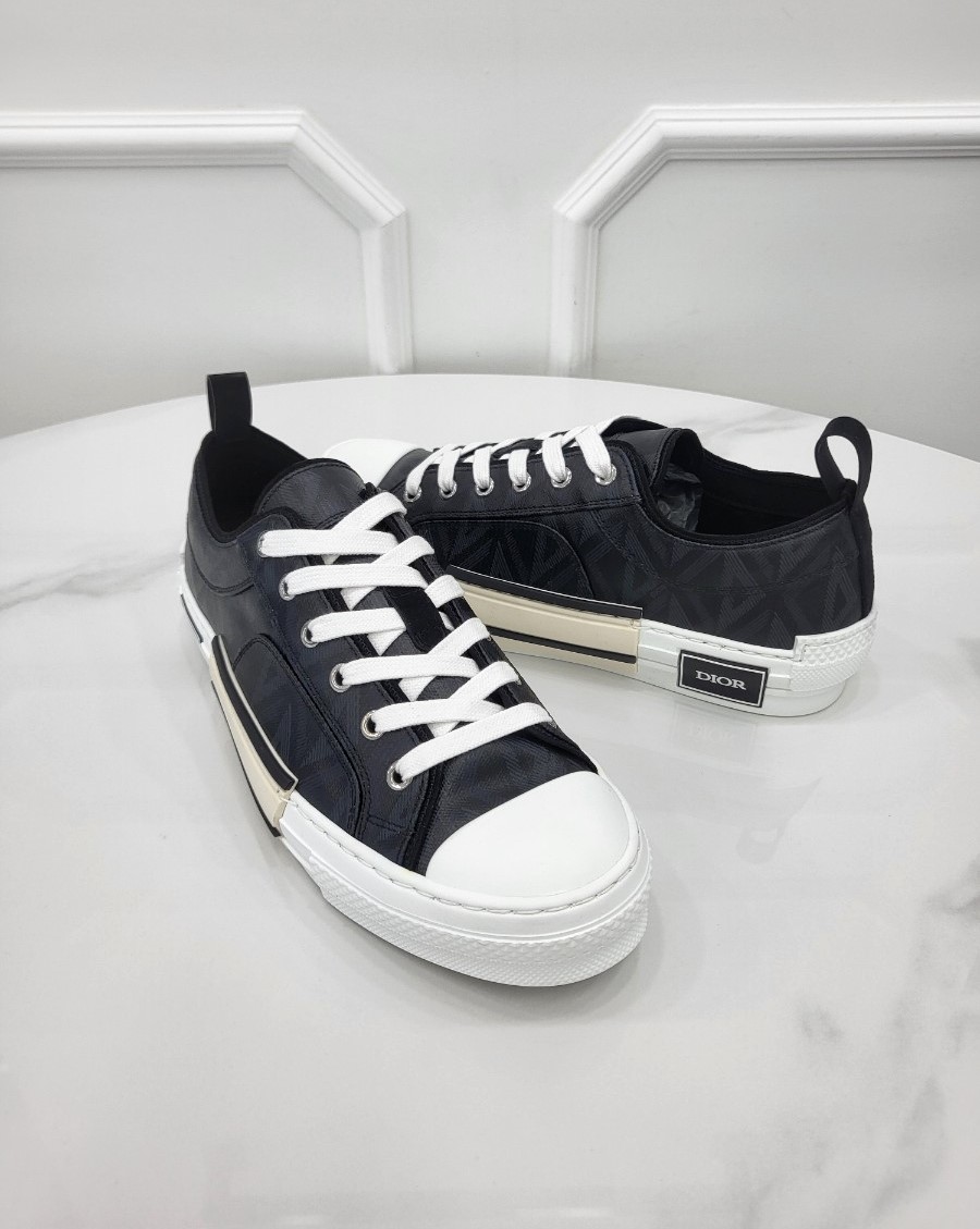 [미다스] 디올 B23 로우탑 스니커즈 블랙 40 3SN249ZPP_H900