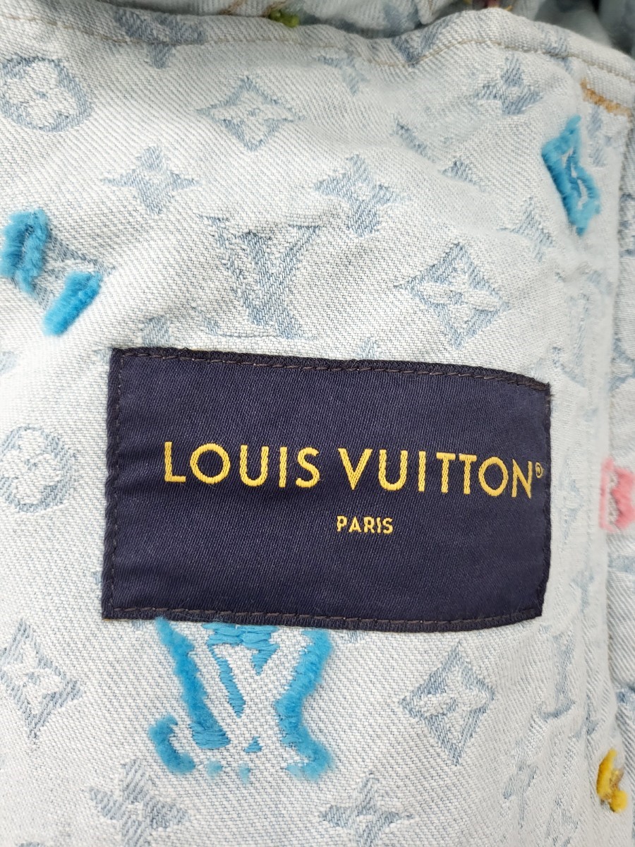 [미다스] 루이비통 타일러 모노그램 데님자켓 56 1AFPTF