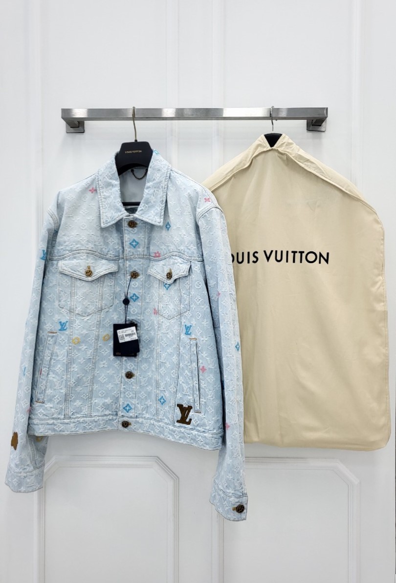 [미다스] 루이비통 타일러 모노그램 데님자켓 56 1AFPTF
