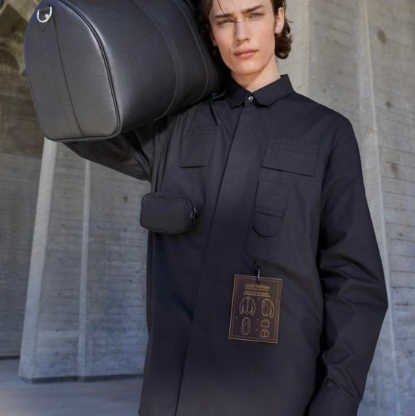 [미다스] 루이비통 유틸리티 멀티 포켓셔츠 M 1A5CUB